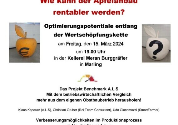 Wie kann der Apfelanbau rentabler werden?